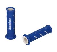 Domino XM2 Doble Súper Suave Agarre De Manillar Abierto Azul/Blanco
