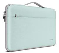 DOMISO 12,5 Pulgada Funda Ordenador Portátil Impermeable Protectora Bolsa con asa Portátil para 13" MacBook Pro Air Pro M2 M1-2013/14 MacBook Pro/Surface Laptop 3 4/14" Yoga Slim 9i Gen 7,Verde menta