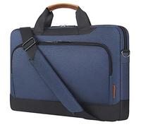DOMISO 15-15.6 Pulgadas Funda Portatil Maletin Hombre Portatil Con Correa Para El Hombro Para Lenovo ThinkPad/Asus ZenBook/HP/Dell Precision/LG Gram,Azul