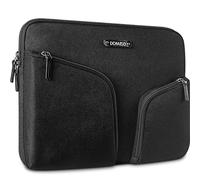 DOMISO 15-15,6 pulgadas resistente al agua funda para portátil de lona para portátil 15.6" Lenovo IdeaPad ThinkPad/HP Spectre x360 Pavilion 15 Envy 15 / Dell XPS 15 / Apple / Asus, negro