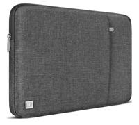 DOMISO Funda impermeable para portátil de 11 pulgadas, bolsa de transporte portátil para Microsoft Surface Pro de 12.3 pulgadas, MacBook Air de 6/11.6 pulgadas, iPad Pro de 12.9 pulgadas, MacBook Pro Touch Bar, gris oscuro