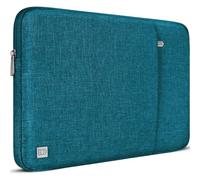 DOMISO Funda Impermeable para portátil de 17,3 Pulgadas. Funda Protectora para DELL Inspiron/MSI/Lenovo IdeaPad 300, 320, 321/HP Pavilion Envy 17/LG gram 17"/ASUS ROG Strix GL702VS,Verde Azulado