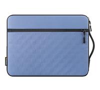 DOMISO Funda para Portátil 17-17.3 Pulgadas, Impermeable con Asa, Funda Protectora Compatible con HP Omen 17, Dell Inspiron 17, Acer Predator, Azul