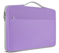 DOMISO Funda para portátil de 13 pulgadas MacBook Air M5 2026/M4/M3/M2/M1 | Funda impermeable para portátil MacBook con asa para MacBook Air, MacBook Pro M2/M1, Surface Pro, color morado