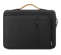 DOMISO Funda para portátil de 15,6 pulgadas, MacBook Pro de 15,6 pulgadas, con asa, para MacBook Pro M3 / Max 2024, compatible con portátiles HP Dell, color negro