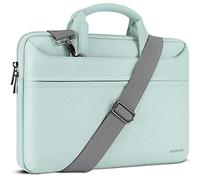 DOMISO Funda para portátil de 15,6 pulgadas, para portátil HP Lenovo Dell XPS ASUS, para MacBook Pro M4/M3/M2/M1 Pro/Max de 16 pulgadas, color verde menta