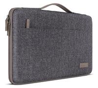 DOMISO Funda para Portatil Ordenador 13 Pulgadas,MacBook Pro 14 M4 M3 M2 2025/MacBook Pro Max,Bolsa para 13-14 Pulgadas Lenovo,HP,DellChromebook,Laptop PC Case Sleeve Con Asa,Gris Oscuro