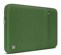 DOMISO Funda para Portatil Ordenador 13 Pulgadas,MacBook Pro 14 M4 M3 M2 2025/MacBook Pro MAX,Protecci贸n Bolsa para 13-14 Pulgadas Lenovo,HP,DellChromebook,Laptop PC Case Sleeve,Verde Aguacate
