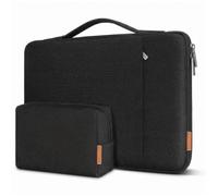 DOMISO Funda para Portatil Ordenador 13 Pulgadas,MacBook Pro 14 M4 M3 M2/MacBook Pro MAX,Bolsa para 13-14 Pulgadas Lenovo,HP,DellChromebook,Laptop PC Case Sleeve,con Paquete de Accesorios,Negro