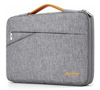 DOMISO Funda para Portatil Ordenador 14 Pulgadas,Mac Book Air 15 M4 M3 M2 2025/MacBook Pro,Protección Bolsa para 14-15 Pulgadas Lenovo,HP,ASUS,DELL Chromebook,Laptop PC Case Sleeve,Gris