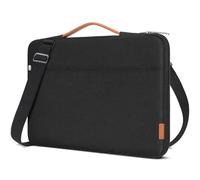 DOMISO Funda para Portatil Ordenador 14 Pulgadas,MacBook Air 15 M4 M3 M2 2025/MacBook Pro,Bolsa para 14-15 Pulgadas Lenovo,HP,DELL,ASUS Chromebook,Laptop PC Case Sleeve con Tirantes,Negro