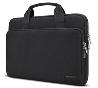 DOMISO Funda para Portatil Ordenador 15.6 Pulgadas,MacBook Pro M4 M3 M2 2025/Pro MAX,Protección Bolsa para 15-16 Pulgadas Lenovo,HP,DELL,ASUS Chromebook,Laptop PC Case Sleeve con Asa,Negro