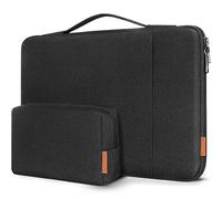 DOMISO Funda para Portatil Ordenador 15.6 Pulgadas,MacBook Pro M4 M3 M2/Pro MAX,Bolsa para 15-16 Pulgadas Lenovo,HP,DELL,ASUS Chromebook,Laptop PC Case Sleeve,con Paquete de Accesorios,Negro