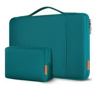 DOMISO Funda para Portatil Ordenador 16 Pulgadas,Protección Funda Bolsa para 16 Pulgadas Lenovo,HP,DELL,ASUS Chromebook,Impermeable Laptop PC Case Sleeve,con Paquete de Accesorios,Turquesa
