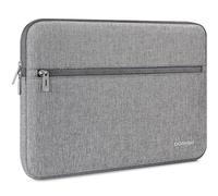DOMISO Funda Protectora para Portátil de 15,6-16 Pulgadas Bolsa Antisp Salpicaduras Compatible con MacBook Pro 16" M4/M3/M2, DELL XPS 16, HP Envy 15, Lenovo IdeaPad 5 / Flex 5, Gris
