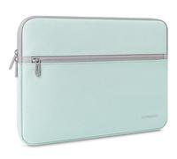 DOMISO Funda Protectora para Portátil de 15,6-16 Pulgadas Bolsa Antisp Salpicaduras Compatible con MacBook Pro 16" M4/M3/M2, DELL XPS 16, HP Envy 15, Lenovo IdeaPad 5 / Flex 5, Verde Menta