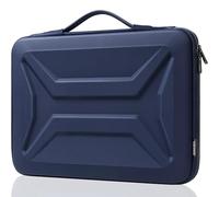 DOMISO Funda Rígida para Portátil de 15.6-16 Pulgadas, Estuche Protector Impermeable y Resistente a Golpes para MacBook Pro/Lenovo IdeaPad Legion/DELL XPS/HP Envy, Azul Marino