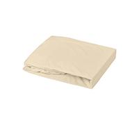 DOMIVA 1901376 Jersey - Sábana Bajera (40 x 80 cm), Color Beige