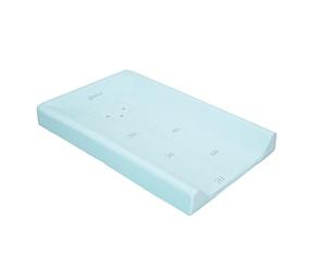 Domiva - Colchón de PVC con borde SURELEVE 50 x 80 cm Aqua