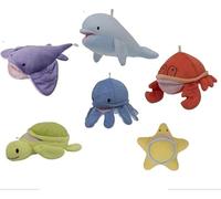 Domiva - Juego de 6 Juguetes de baño Surtidos