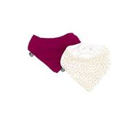 Lot x2 bavoirs bandana - DOMIVA - TU - Mousseline - Grenadine pois
