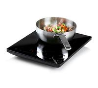 DOMO DO332IP - Placa de inducción 1 fuego - 2000W - Pantalla táctil - Temporizador digital 3h - 8 ni