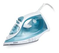 Domo DO7060S Plancha de Vapor CeraGliss, 2400 W, 40 g/min, 320 ml - Azul/Blanco