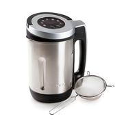 DOMO DO716BL preparador para sopa Acero inoxidable, Negro