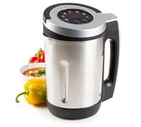 DOMO DO716BL preparador para sopa Acero inoxidable, Negro