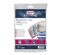 DOMO PAK LIVING 918015 Fundas de Camisetas y Camisas, Polietileno (PE), 31 x 43 cm, 9