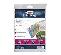 DOMO PAK LIVING 918045 Fundas de suéteres y Sudaderas, Polietileno, 43 x 50 cm, 5