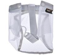 DOMO PAK LIVING Cesta 20 Pinzas, Plástico Poliéster, Color Blanco, diametro 20 cm x 19 cm