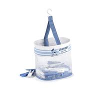 DOMO PAK LIVING Portamollette, Blanco, Azul Y Azul, Maxi