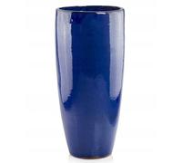 DomoDomo - Funda de cerámica de cerámica azul cobalto de 25 x 50 cm