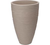 DomoDomo - Funda de plástico acanalado para macetas, 39 x 60 cm, 1 unidad.