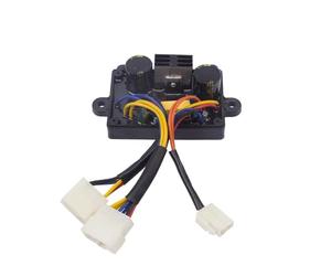 DOMOJT Regulador de tensión 5KW Soldadura AVR regulador de Voltaje automático Soldador generador Control estabilizador módulo 12 Cables monofásico 5K25DH-12