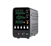 DOMOJT Regulador de Voltaje de Escritorio de Laboratorio APS3010H 0~30V 0~10A 300W Fuente de alimentación de CC Ajustable Variable