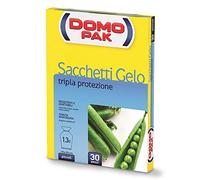 Domopak - Bolsas heladas, Triple Protección, pequeños (18 x 25 cm, 1,3lt) - 30 piezas