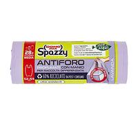 Domopak Spazzy - Bolsa de basura - Tamaño medio 28 l - 15 bolsas