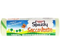 Domopak - Spazzy - saco verde, sachetti para la racolta basuras 100% biodegradable, 20 l - 20 bolsas