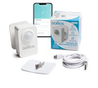 Domos - Sensor WiFi de Movimiento Inteligente | Detector de Presencia Smart Home | Compatible con Alexa | Detector de Movimiento Exterior | Domótica para el hogar