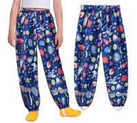 Domueay Pantalon Impermeable Niño Niña Estampados Transpirable 1-10 años | Pantalón de Lluvia, Reflectante, Sin Forro, Ligero, Pantalones Sobrepantalón, Ropa Colegio Exteriores Montaña Senderismo