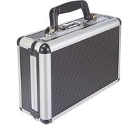 Domus CPP01 Arregui - Maletín Porta Pistolas con Cerradura de Combinación, Aluminio con Revestimiento ABS, Interior Acolchado Antigolpes, Mango Ergonómico de Goma, Seguridad y Protección Profesional