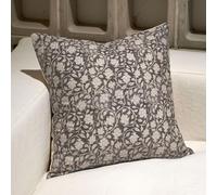 DOMVITUS Fundas de Almohada Florales de 18 x 18 Pulgadas, Fundas de Almohada para sofá, Funda de Almohada con Estampado de Bloques, Fundas de Almohada Decorativas neutrales para Sala de Estar, 1