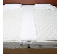 DoMyfit Conector de colchón de puente de cama, kit de convertidor de tamaño individual a King, relleno de huecos de cama de metal, dos conectores de colchón individuales para el hogar y el hotel