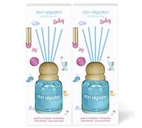 Don Algodon Ambients Ambientador Mikado Baby. Difusor de varillas 0% Alcohol, +60 días duración. (Pack 2 uds. x 60 ml)