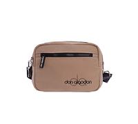 DON ALGODON Bolso Bandolera para Mujer, Beis, 22 x 8 x 16 cm