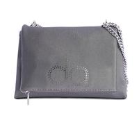 DON ALGODON Bolso de hombro Nápoles de piel sintética grabada con cremallera y cadena para llevar al hombro.