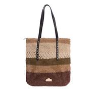 Don Algodon - Bolso de Rafia Mujer - Bolso de Playa Verano Mimbre