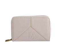 DON ALGODON - Cartera de Piel para Mujer con Tarjetero y Cierre Seguro - Cartera de Cuero con Cremallera y Gran Capacidad Vanilla